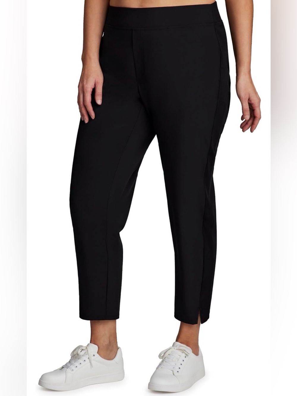 RBX Black Cropped Ankle Tapered Pants